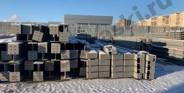 Двутавры окрашенные